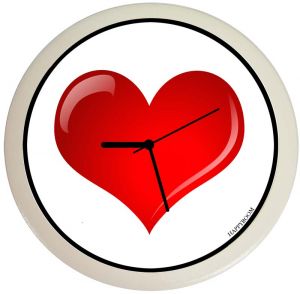 Часы "Сердце" ― SHITSHOP - Культовый магазин нестандартных подарков