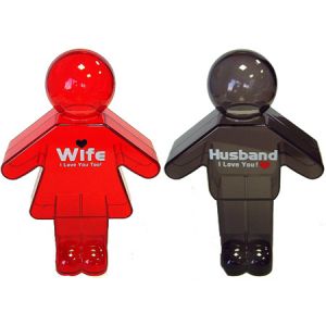 Копилка "Муж и Жена" ― SHITSHOP - Культовый магазин нестандартных подарков